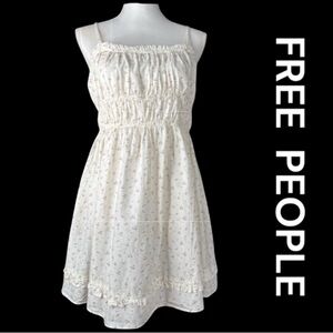 FREE PEOPLE Cherry Print Mini
Dress, Size S.